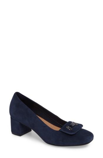 Women's Clarks Tealia Gia Pump .5 M - Blue