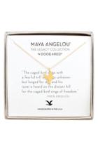 Women's Dogeared 'legacy Collection - The Caged Bird Sings' Pendant Necklace