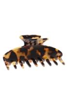France Luxe Cassandra Jaw Clip, Size - Brown
