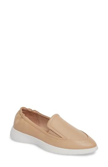 Women's Taryn Rose Dana Loafer Sneaker .5 M - Beige