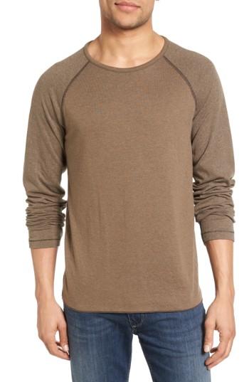 Men's Billy Reid Rev. Arnold Raglan T-shirt - Beige
