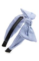 Cara Stripe Headband, Size - Blue
