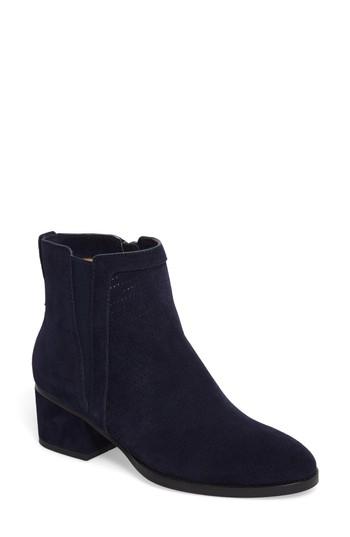 Women's Splendid Rosalie Perforated Bootie .5 M - Blue