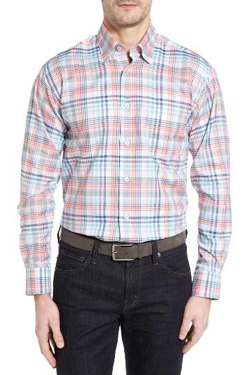 Men's Robert Talbott Anderson Classic Fit Plaid Twill Sport Shirt