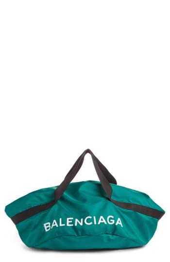 Balenciaga Small Wheel Bag - Green