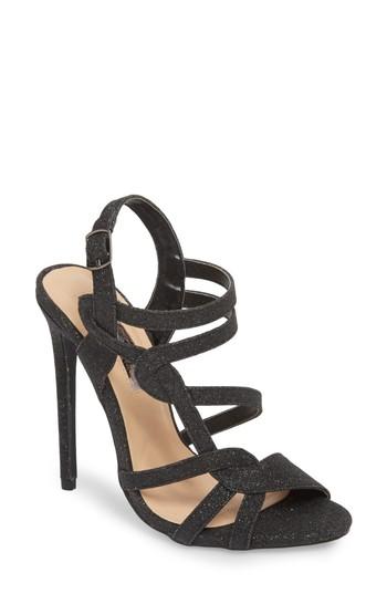 Women's Lauren Lorraine Gidget Sandal .5 M - Black