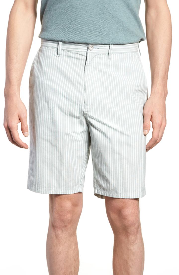 Men's Rodd & Gunn Preston Regular Fit Flat Front Shorts - Green