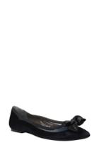 Women's J. Renee Allitson Bow Flat .5 M - Blue