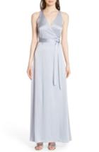 Women's Diane Von Furstenberg Wrap Gown - Grey