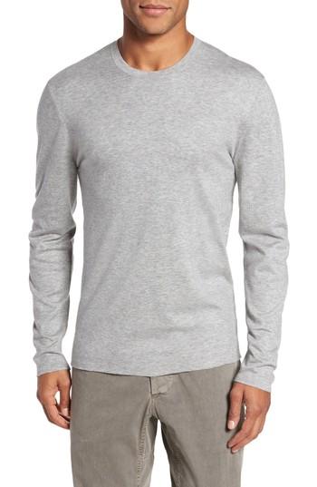 Men's James Perse Reversible Long Sleeve T-shirt (s) - Grey