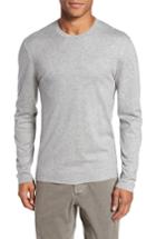 Men's James Perse Reversible Long Sleeve T-shirt (s) - Grey