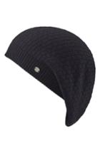 Women's Helen Kaminski Cashmere Slouch Beret - Black