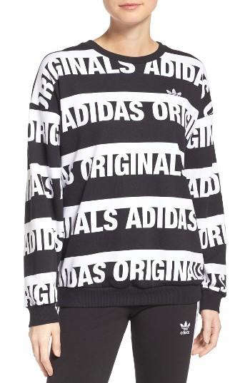 Women's Adidas Originals Trefoil Logo Sweatshirt