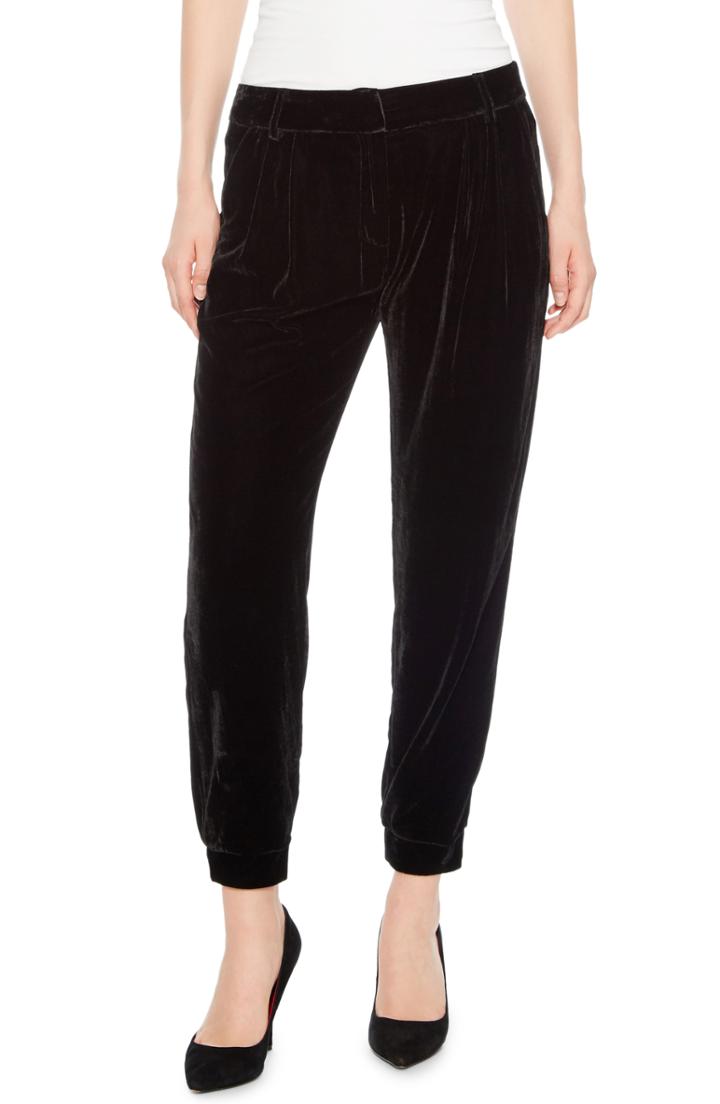 Women's Parker Morgan Velvet Jogger Pants