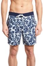 Men's Michael Bastian Seaweed Board Shorts - Blue