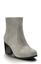 Women's Shoes Of Prey Block Heel Bootie .5 A - Grey
