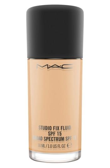 Mac Mac Studio Fix Fluid Foundation Spf 15 - Nc25 Light Golden Peachy
