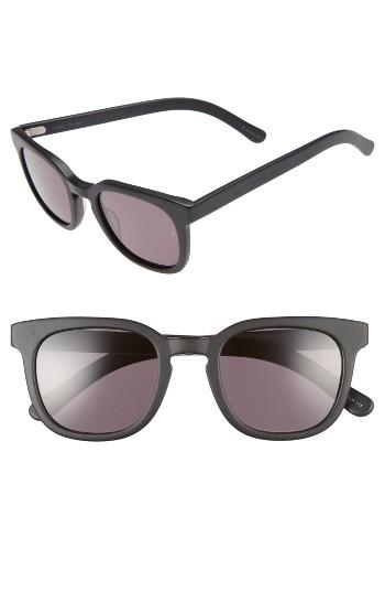 Women's Sunday Somewhere Ubud 49mm Retro Sunglasses - Matte Black