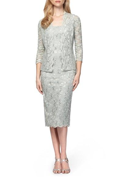 Women's Alex Evenings Lace Dress & Jacket