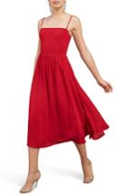 Women's Reformation Rosehip Fit & Flare Dress - Red