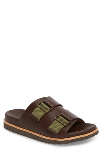 Men's Donald Pliner Slide Sandal M - Brown