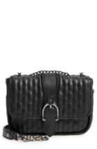 Longchamp Amazone Quilted Leather Crossbody Bag - Black