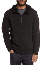 Men's Jason Scott Hudson Quarter Zip Hoodie - Black