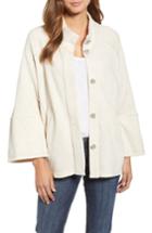 Women's Calson French Terry Swing Jacket - Beige