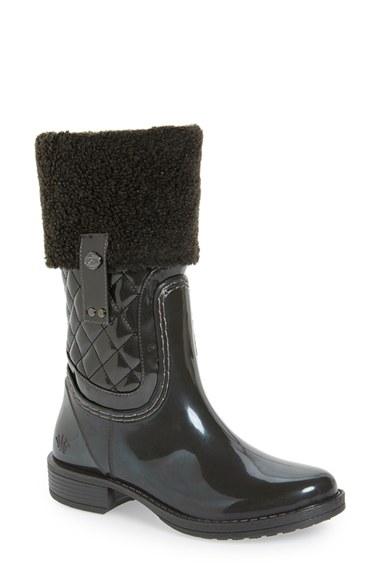 Women's Posh Wellies 'colemanite' Rain Boot M - Grey