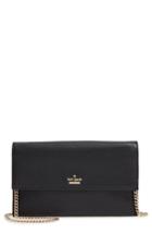 Women's Kate Spade New York Blake Street - Dot Brennan Leather Wallet & Card Case - Black