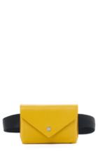 Botkier Vivi Calfskin Leather Belt Bag - Yellow
