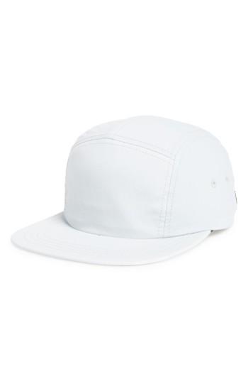 Men's Reigning Champ Five Panel Nylon Camp Hat - Grey