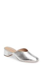 Women's Loeffler Randall Lulu Block Heel Mule M - Metallic