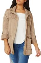 Women's Dorothy Perkins Trench Raincoat Us / 8 Uk - Beige