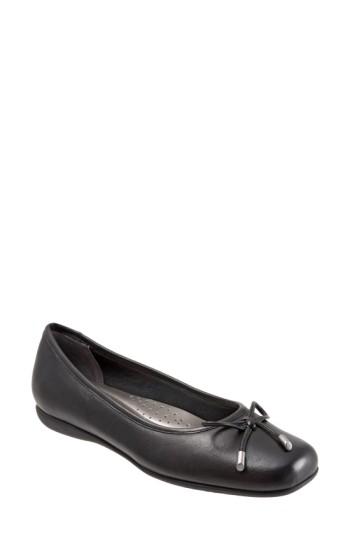 Women's Trotters 'sante' Flat M - Black