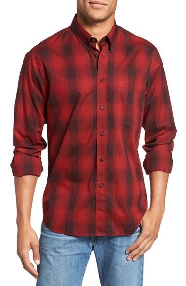 Men's Billy Reid Tuscumbia Standard Fit Plaid Sport Shirt