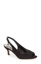 Women's J. Renee 'impuls' Crystal Embellished Slingback Pump B - Black