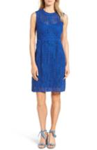 Women's Kobi Halperin Jayden Cotton Lace Sheath Dress - Blue