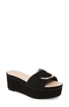 Women's Avec Les Filles Addison Platform Slide Sandal .5 M - Black