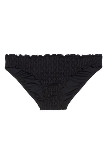 Women's Seafolly Havana Mini Hipster Bikini Bottom Us / 12 Au - Black