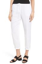 Women's Nic+zoe Everyday Linen Blend Pants - White