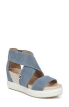 Women's Dr. Scholl's Scout Sandal M - Blue