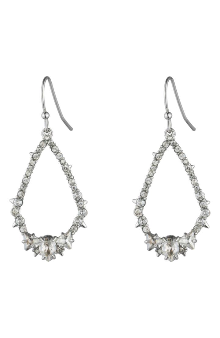 Women's Alexis Bittar Essentials Crystal Encrusted Spike Teardrop Earrings