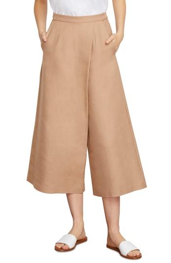 Women's Habitual Dillion Front Overload Wide Leg Pants - Beige