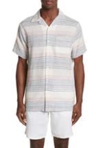 Men's Onia Americana Stripe Woven Camp Shirt