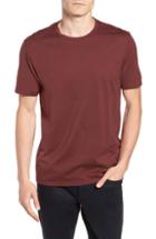 Men's Calibrate Jacquard Crewneck T-shirt, Size - Burgundy