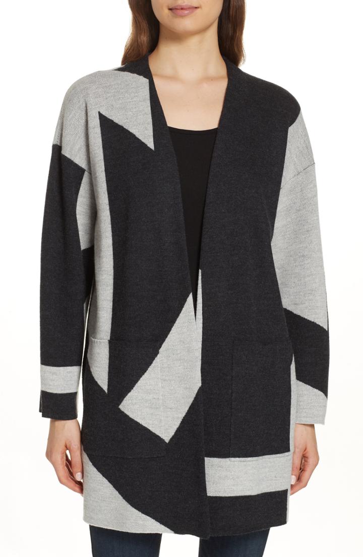 Women's J.crew 1988 Stripe Roll Neck Sweater - Blue