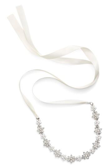 Nina Crystal Embellished Head Wrap, Size - Metallic