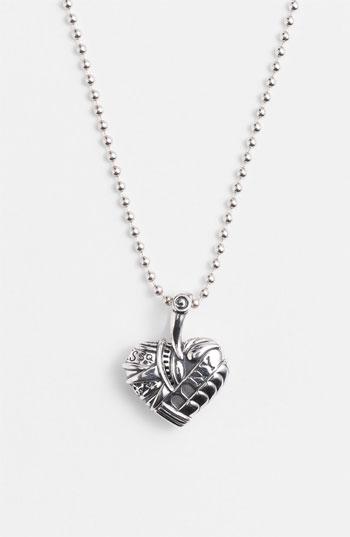 Women's Lagos 'hearts Of Lagos - New York' Reversible Pendant Necklace (online Only)