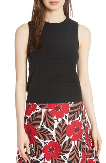 Women's Kate Spade New York Sleeveless Sweater, Size - Black
